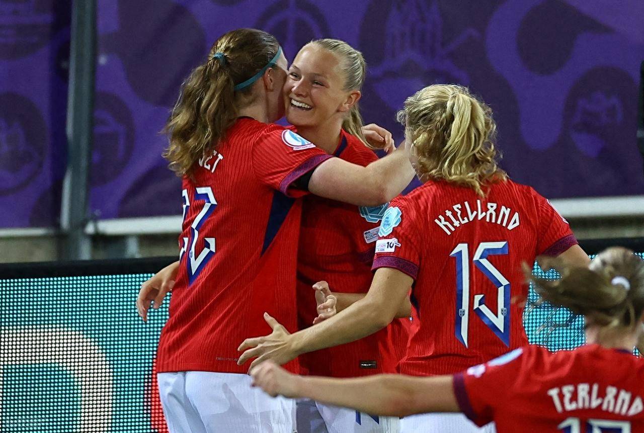 挪威女足队伍在国际比赛中再次展现出统治力 挪威女足队伍在国际比赛中再次展现出统治力